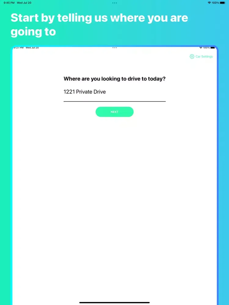 تصاویر Should I Drive: Gas Saver iPad 