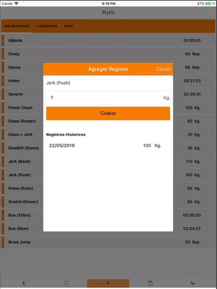 Tangkapan layar Paleo CDE iPad 