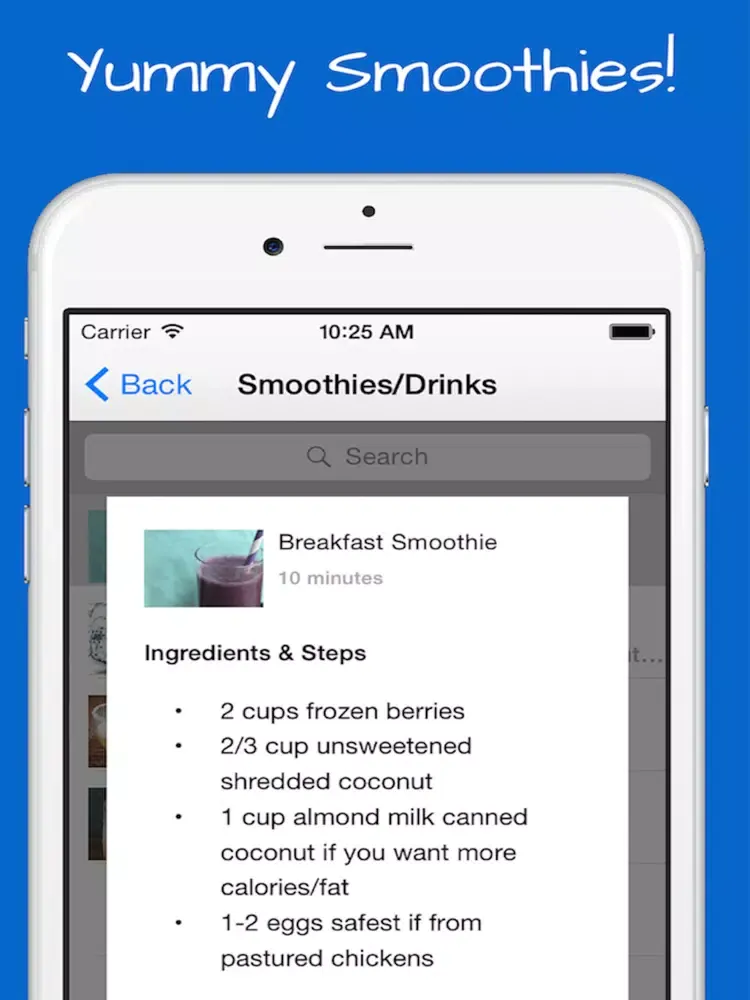 Paleo Desserts Recipes + bonus diet cookies, breads, flour, pasta, drinks and smoothies. iPad  スクリーンショット