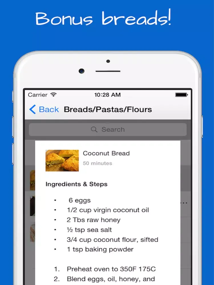 Paleo Desserts Recipes + bonus diet cookies, breads, flour, pasta, drinks and smoothies. iPad  スクリーンショット