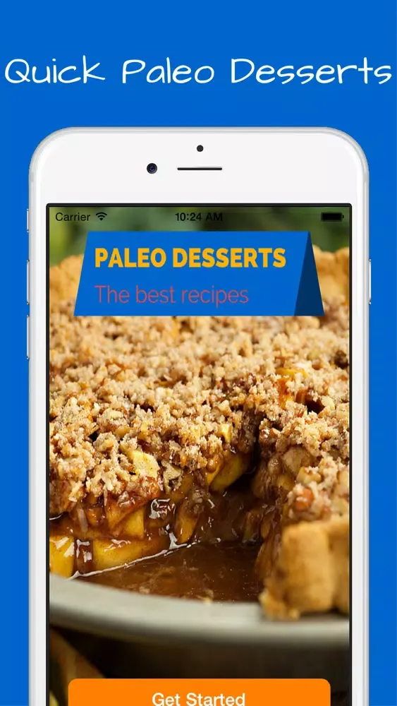 Paleo Desserts Recipes + bonus diet cookies, breads, flour, pasta, drinks and smoothies. スクリーンショット