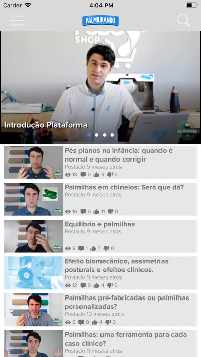 Скриншоты Palmilhando