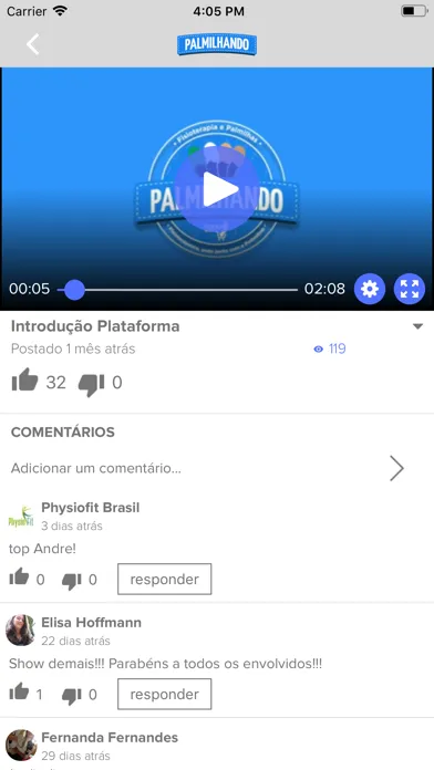 Скриншоты Palmilhando