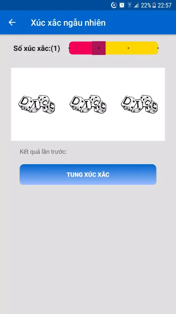 Tangkapan skrin Ngau Nhien - Randomizer