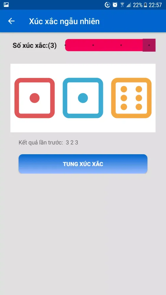 Tangkapan skrin Ngau Nhien - Randomizer