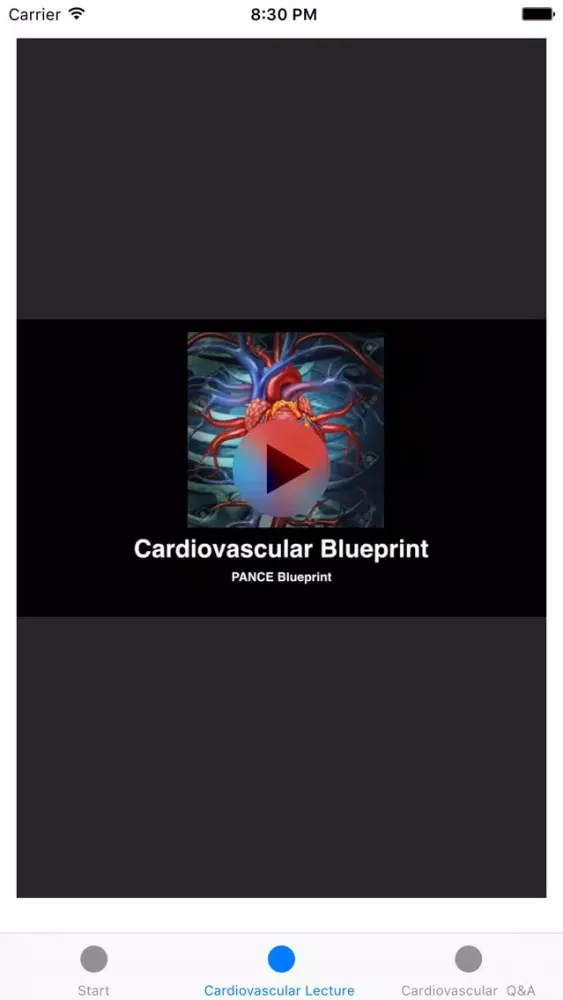 Capturas de tela do Cardiovascular Blueprint PANCE PANRE Review Couse