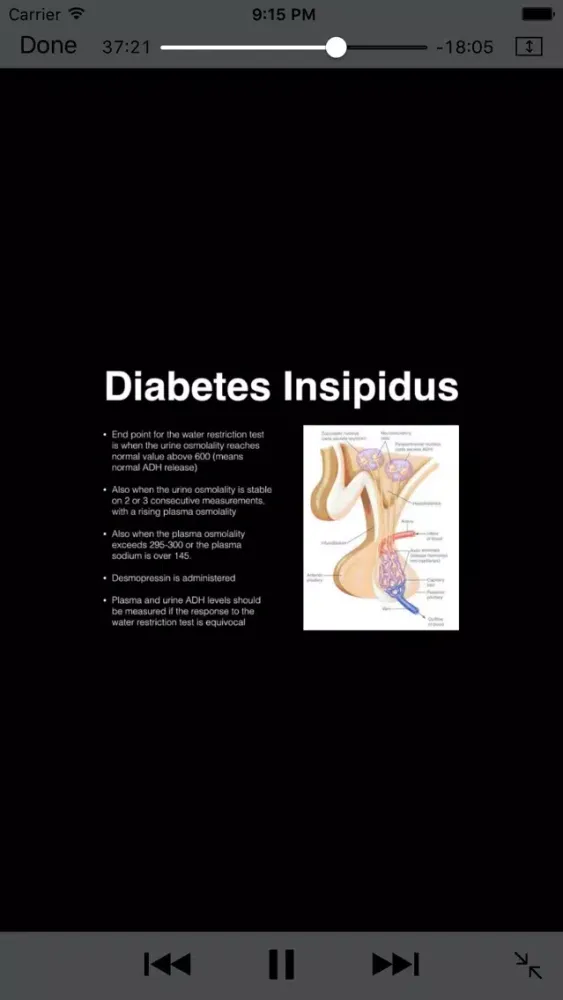 Tangkapan layar Endocrine Blueprint PANCE PANRE Review Course