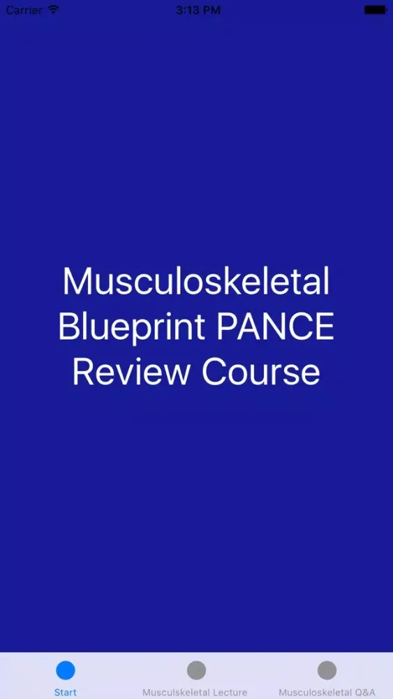 تصاویر Musculoskeletal Blueprint PANCE PANRE Review Course