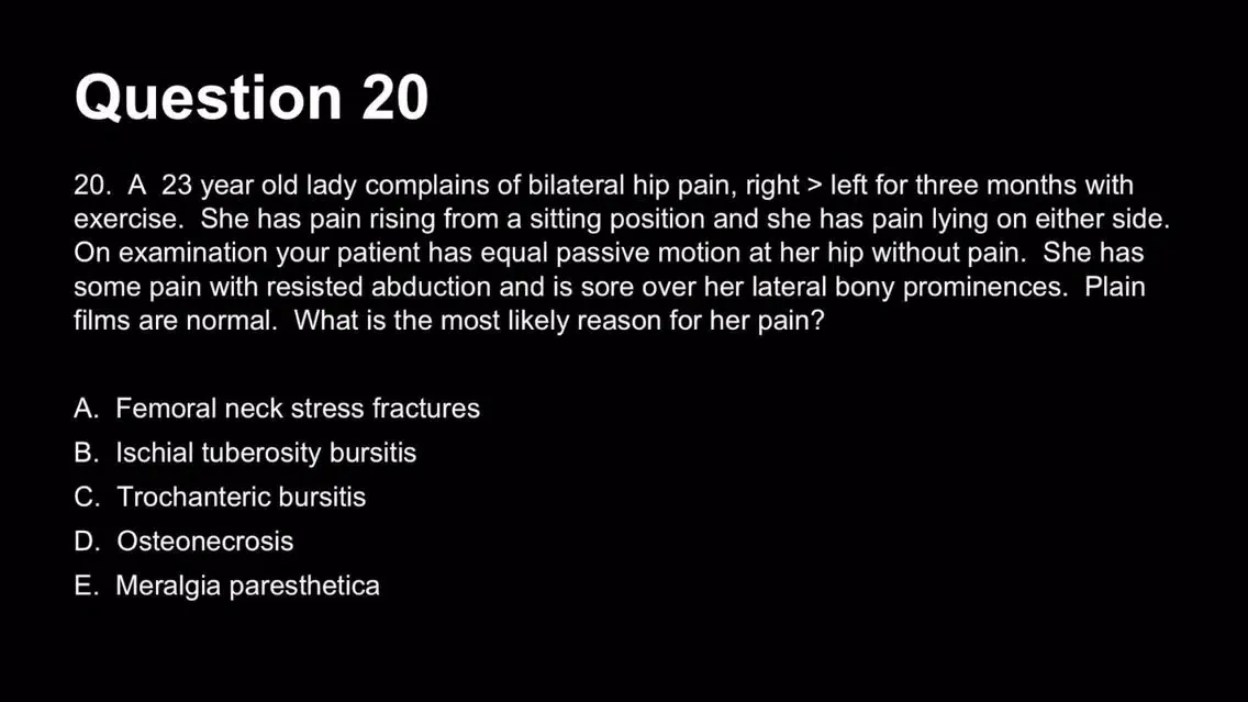 تصاویر Musculoskeletal Blueprint PANCE PANRE Review Course