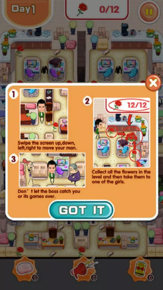 Скриншоты Dont Let The Boss Catch You Flirting (a get a date game)