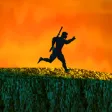 3D Ninja Warrior Run (a platform shooting game)