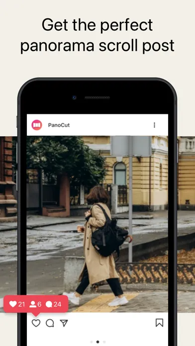 Zrzuty ekranu PanoCut: Panorama Scroll Maker