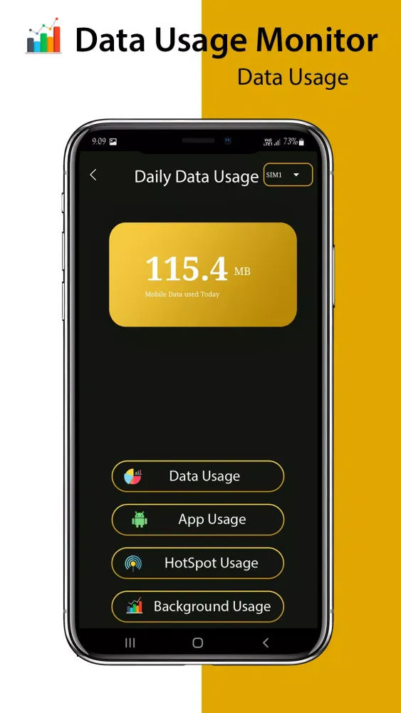 Data Monitor : Data Usage Screenshots