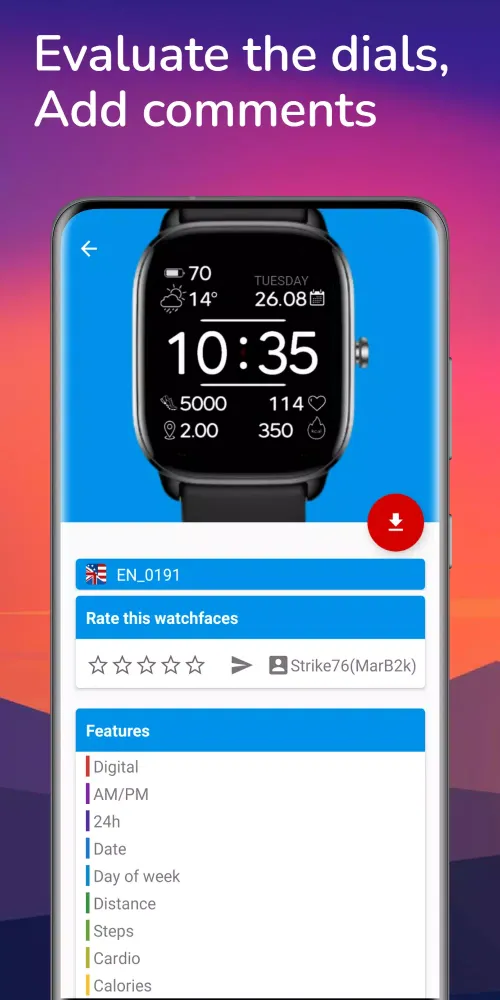Amazfit GTS 4 Mini Watchfaces Screenshots