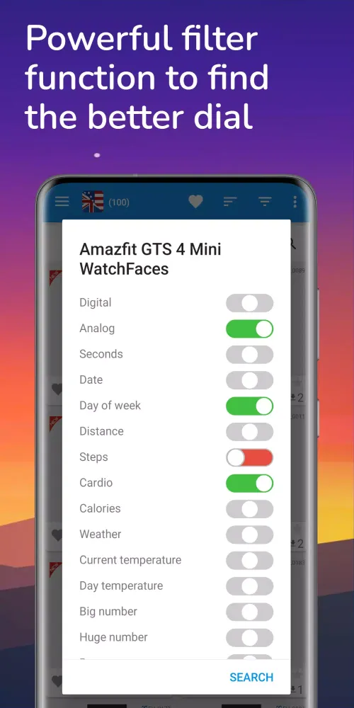 Amazfit GTS 4 Mini Watchfaces Screenshots