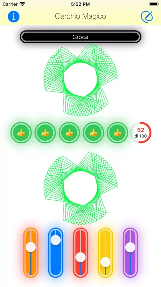 Cerchio Magico Spirografo スクリーンショット