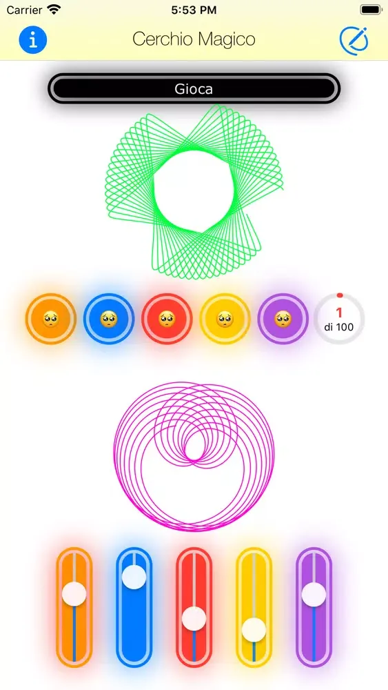 Cerchio Magico Spirografo スクリーンショット