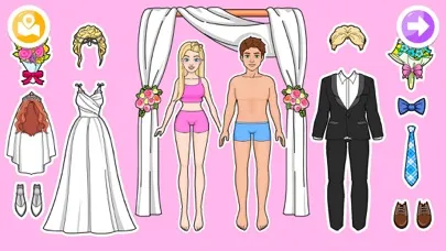 Paper Doll Dress Up DIY Games. Screenshots