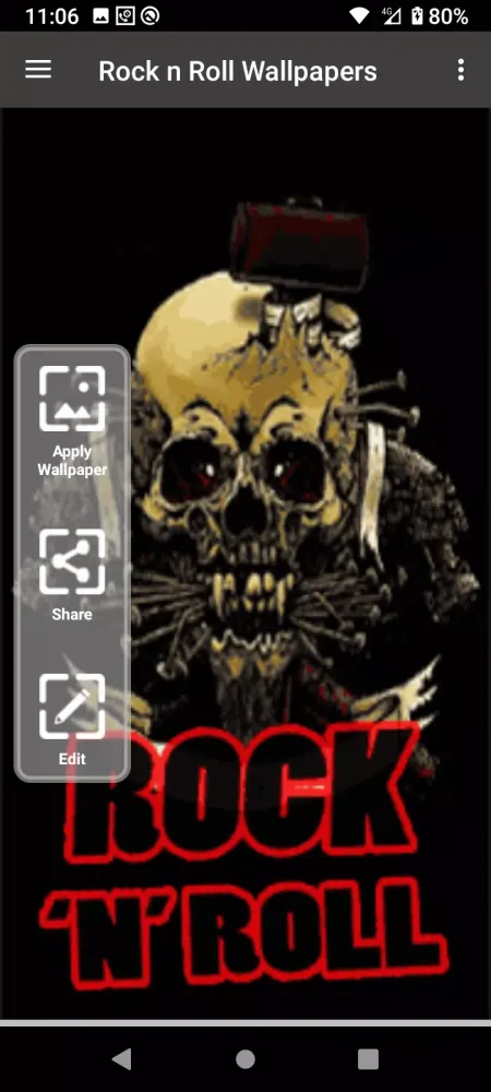 Capturas de pantalla de Rock n Roll Wallpapers