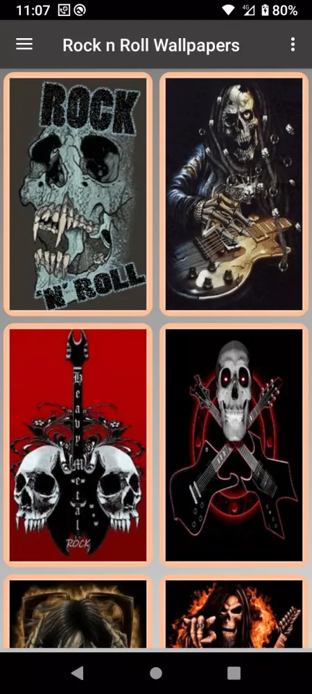 Capturas de pantalla de Rock n Roll Wallpapers