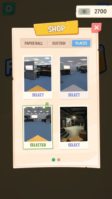 Screenshot di Office Paper Toss
