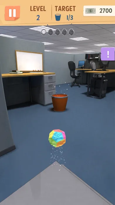 Screenshot di Office Paper Toss