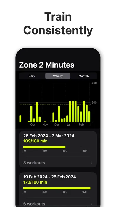 Capturas de tela do Aerobic Pro: Zone 2 Training