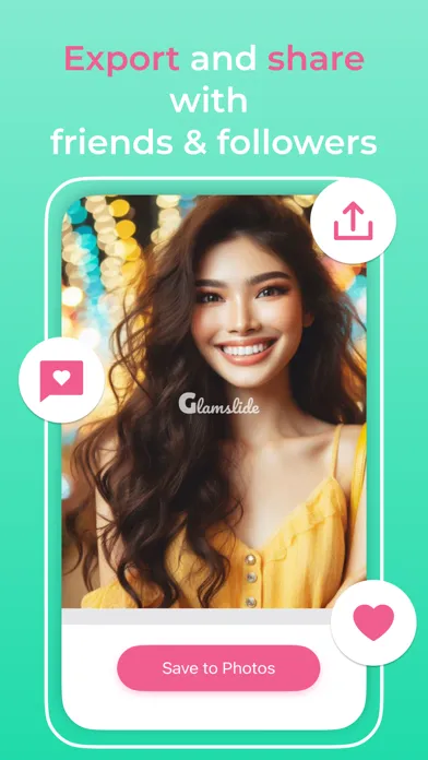 Ảnh chụp màn hình của Glamslide - Before and After