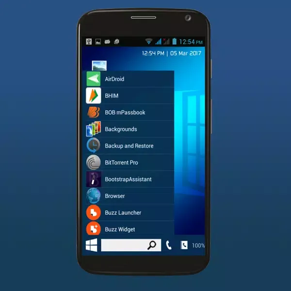 Tangkapan layar Launcher 10