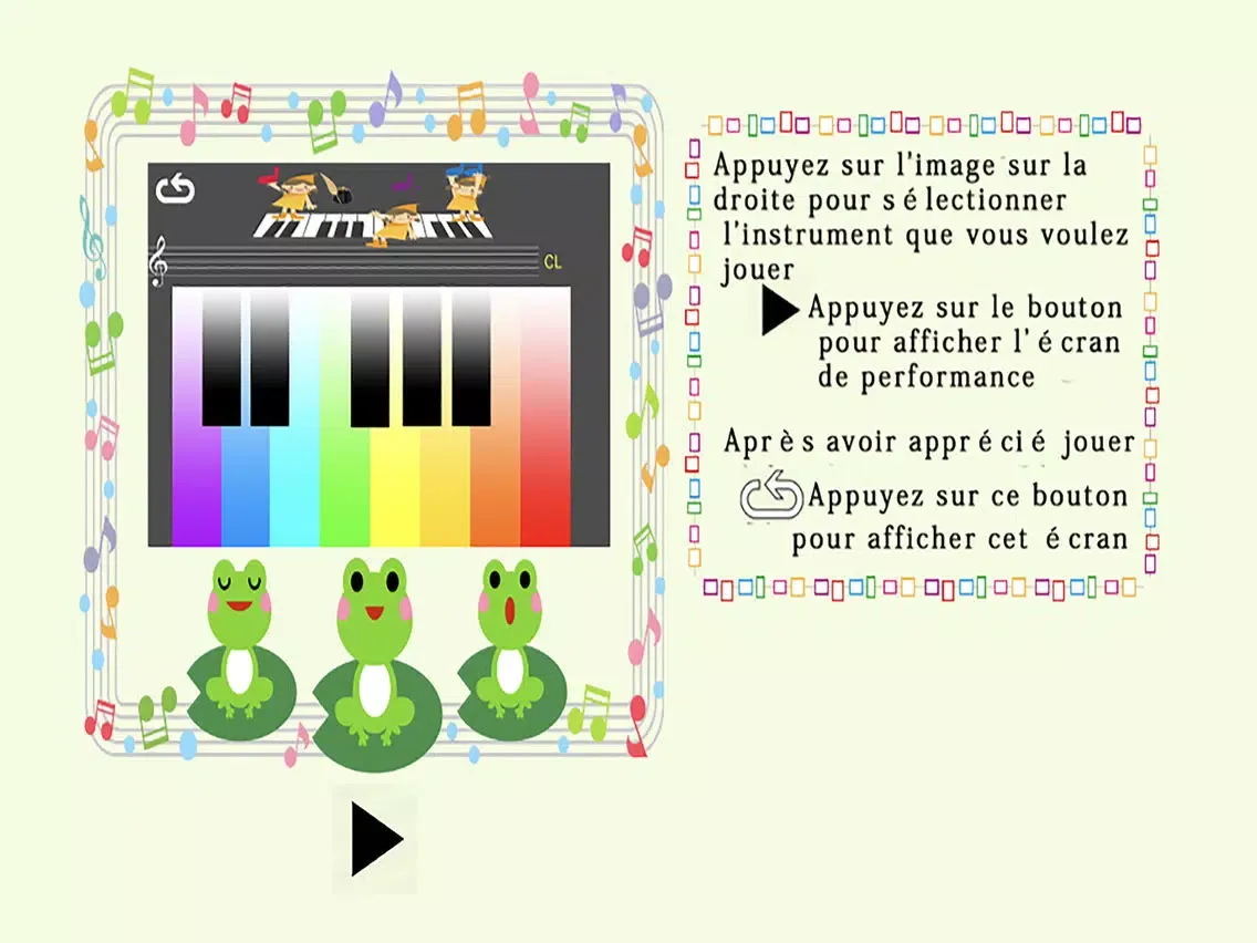 Piano à clavier arc-en-ciel iPad  স্ক্রিনশট