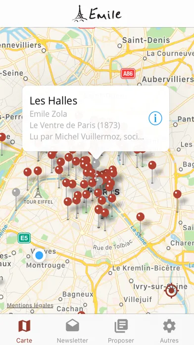 Capturas de pantalla de Emile