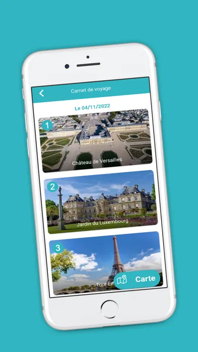 Paris Visite 스크린샷