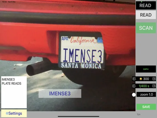 ParkingPlates iPad  Screenshots