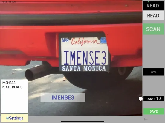 ParkingPlates iPad  Screenshots