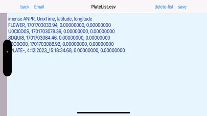 ParkingPlates Screenshots