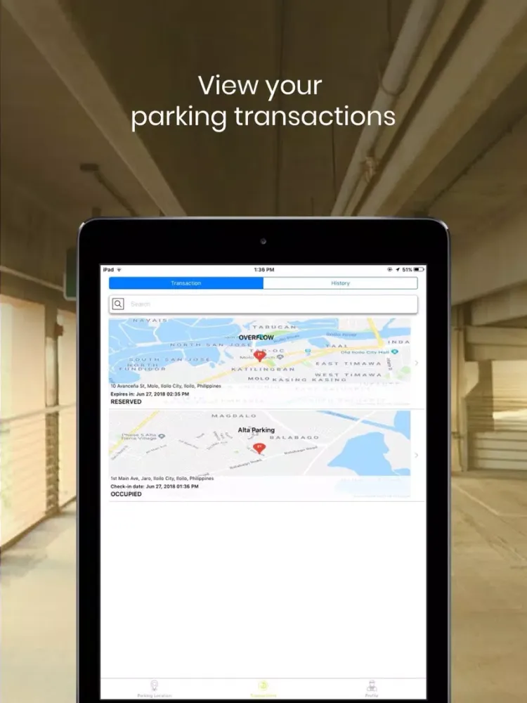 Screenshot di Parking J iPad 