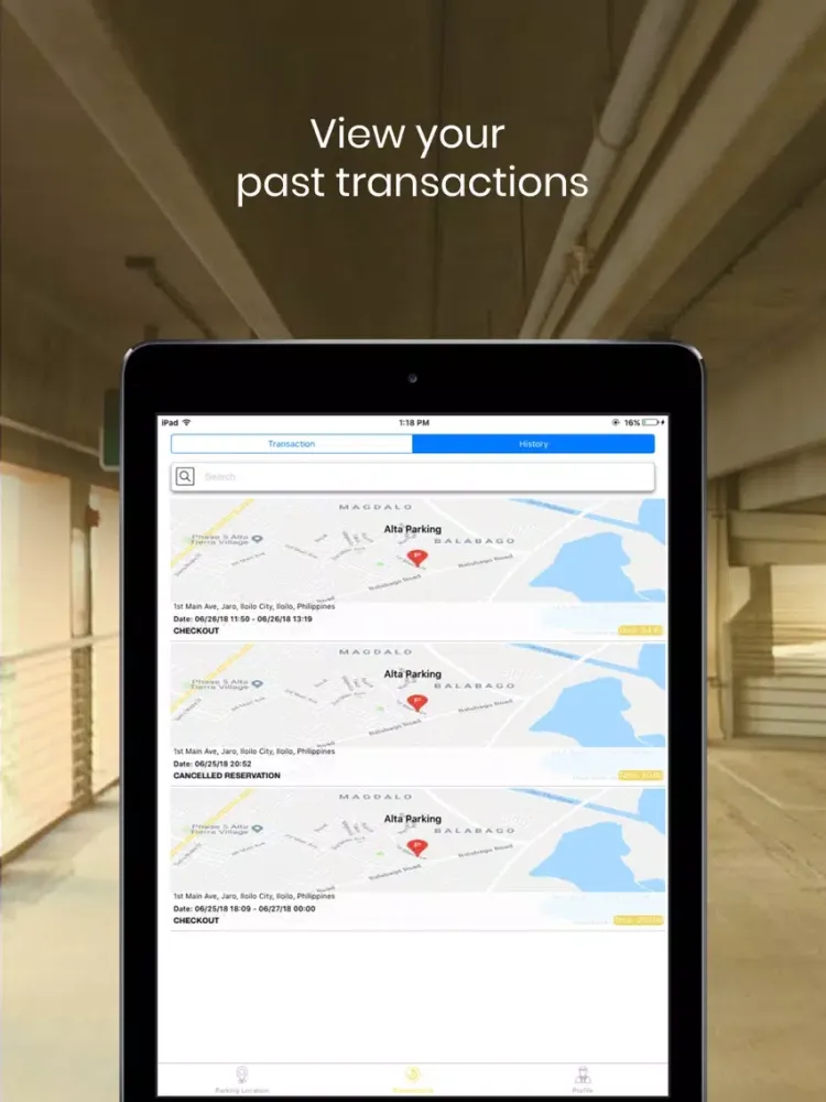 Screenshot di Parking J iPad 