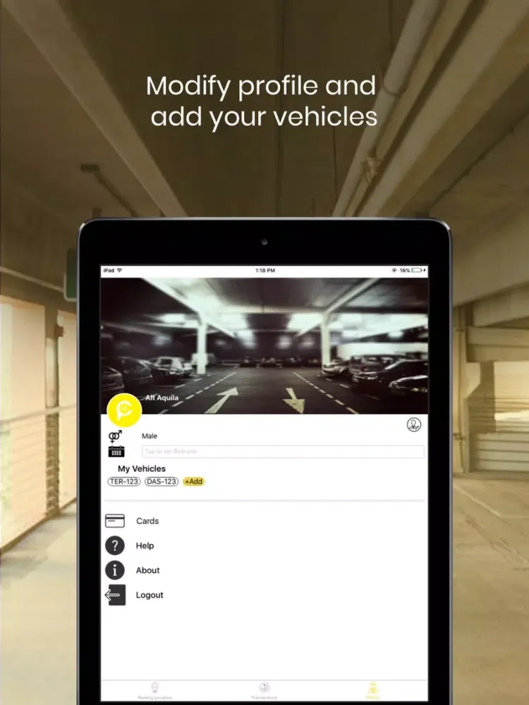 Screenshot di Parking J iPad 