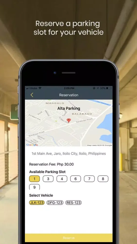 Screenshot di Parking J