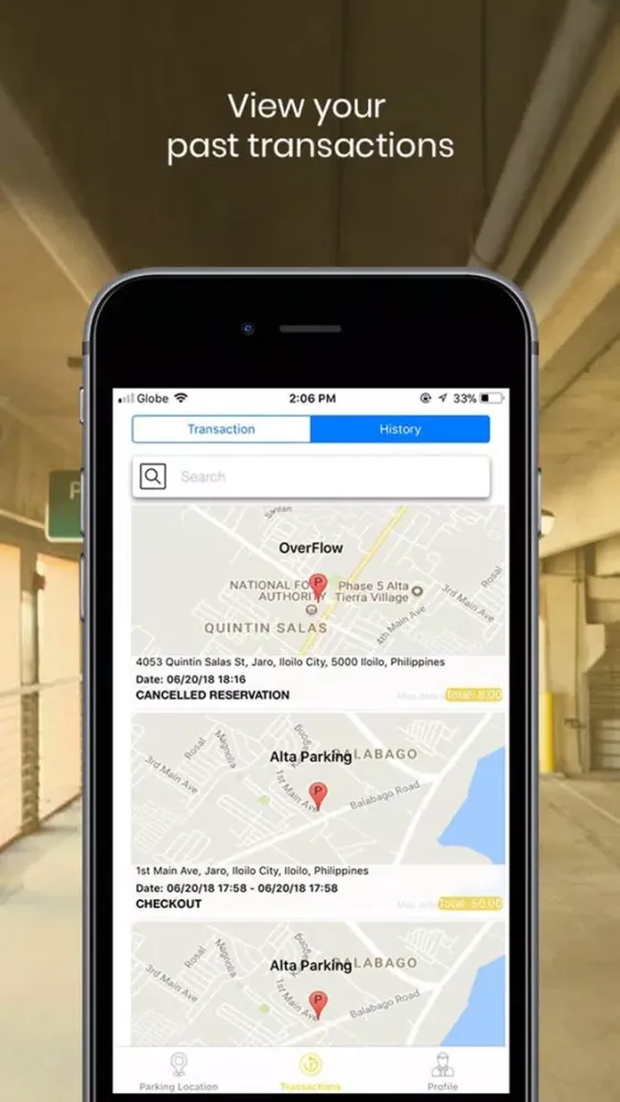 Screenshot di Parking J