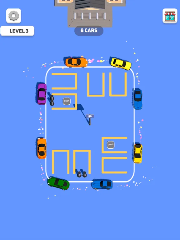 Park Out! Car Parking 3D iPad 应用截图