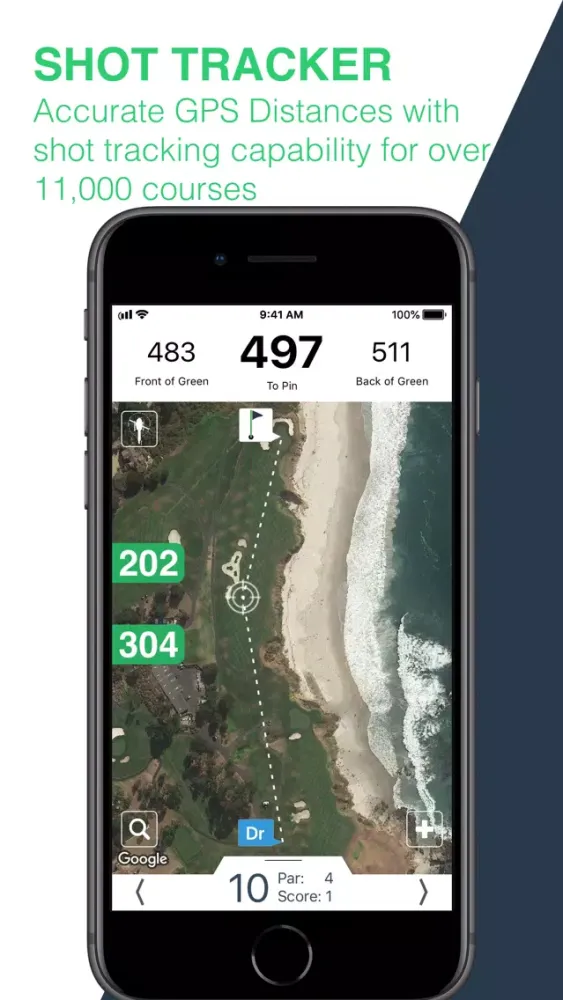 ภาพหน้าจอของ PocketPAR Golf GPS + Stats App
