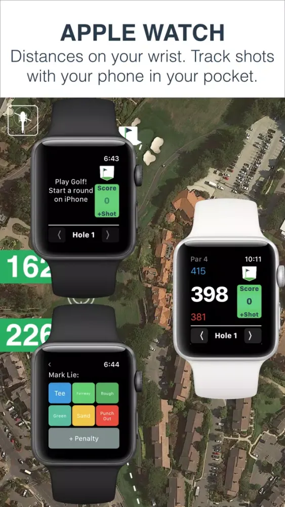 ภาพหน้าจอของ PocketPAR Golf GPS + Stats App