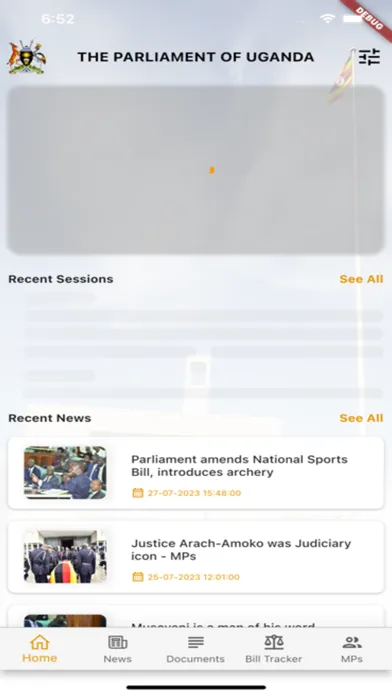 Parliament of Uganda應用截圖