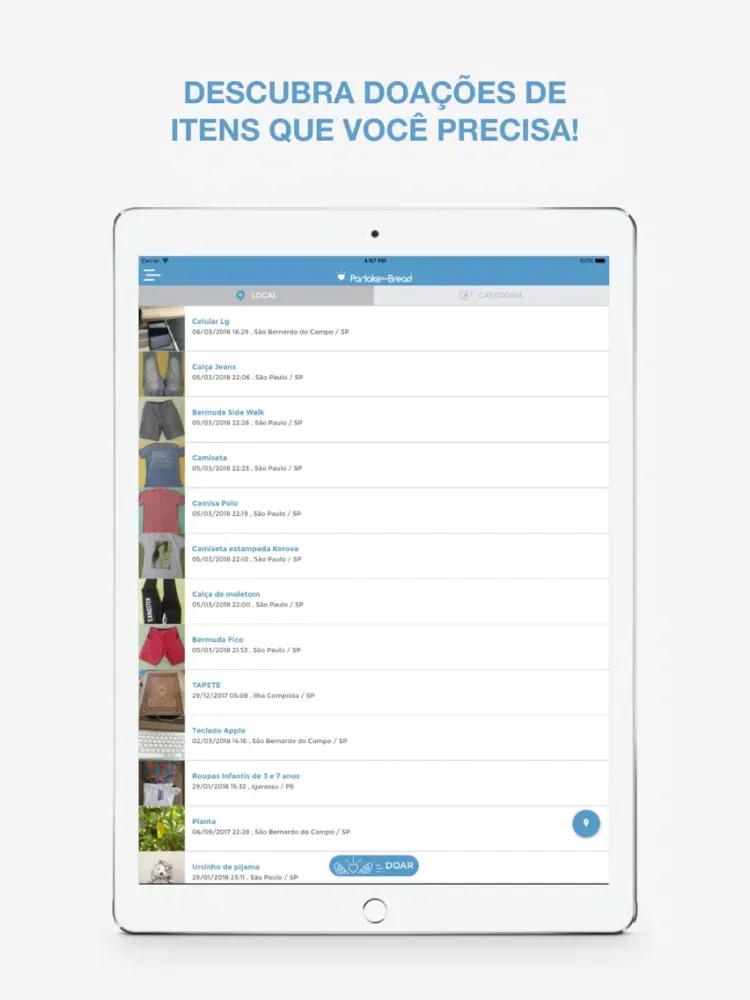 Partake The Bread iPad  سکرین شاٹس