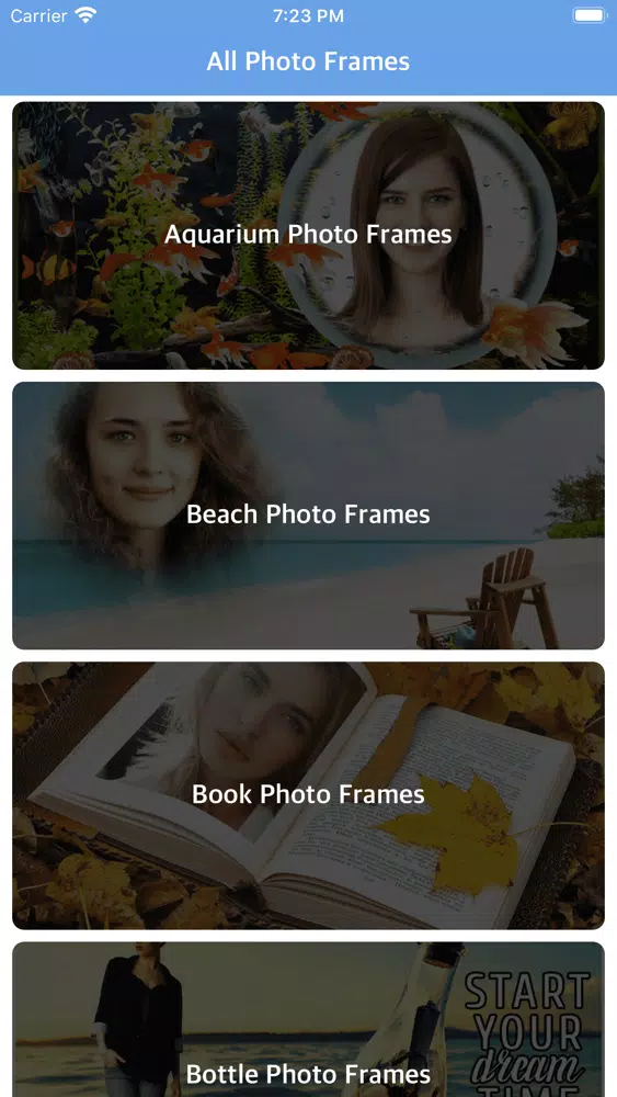 Zrzuty ekranu All Photo Frame Booth