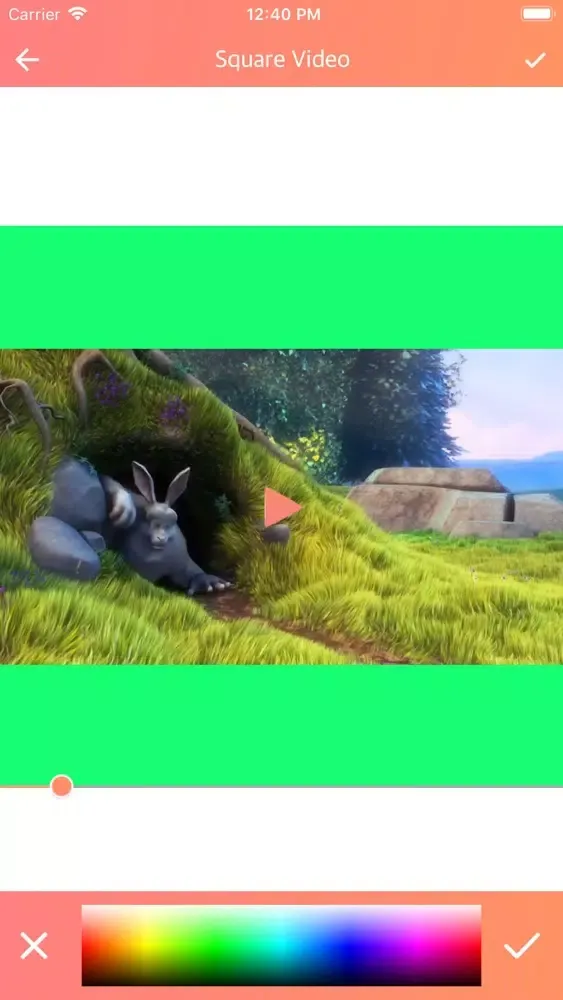 No Crop - Square Video Screenshots