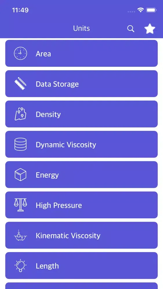 Screenshot di Unit Converter - (All In One)