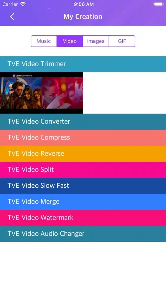 Captures d'écran de Video Editor - All In One