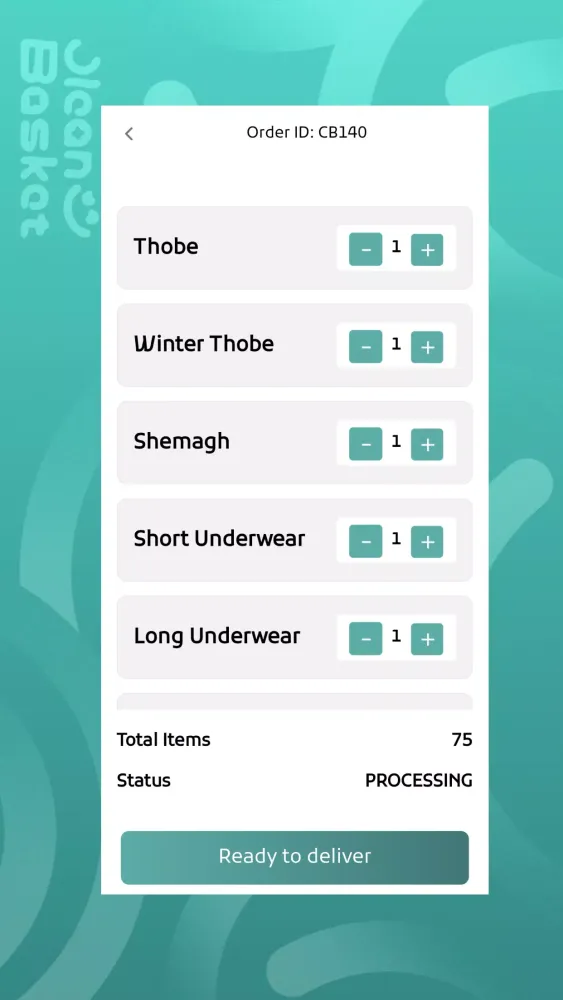 Clean Basket - Partner Screenshots